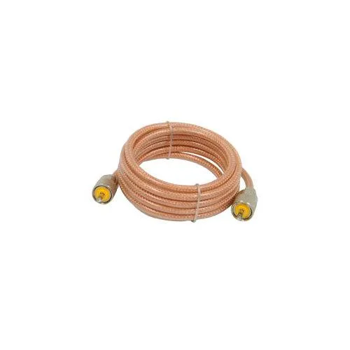 RoadPro RoadPro RP-8X9CL 9 ft Mini-8 coax cable with PL-259 connectors — product photo