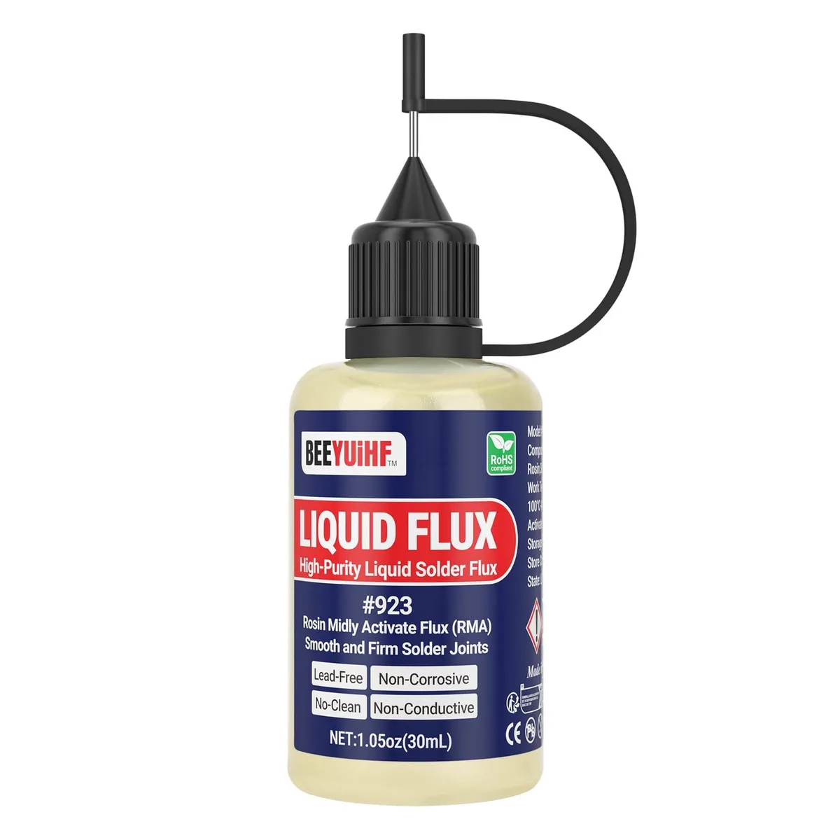  BEEYUIHF #923 Liquid Solder Flux 30 mL 1.05 Oz — product photo