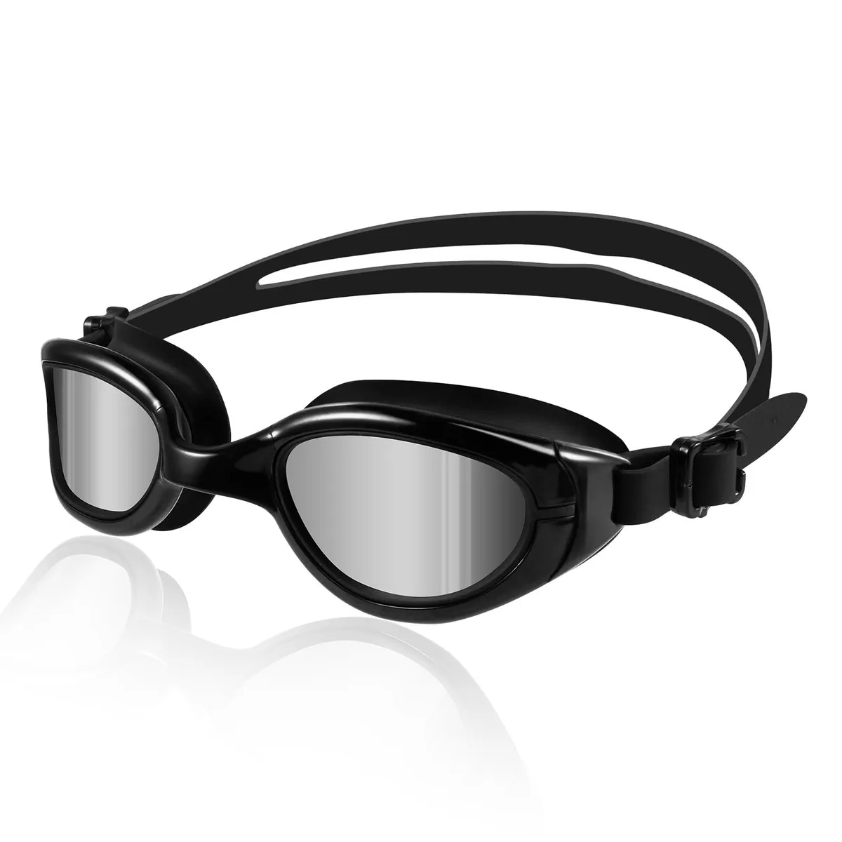  Aegend Polarised Kids Swimming Goggles Black 6-11 — product photo