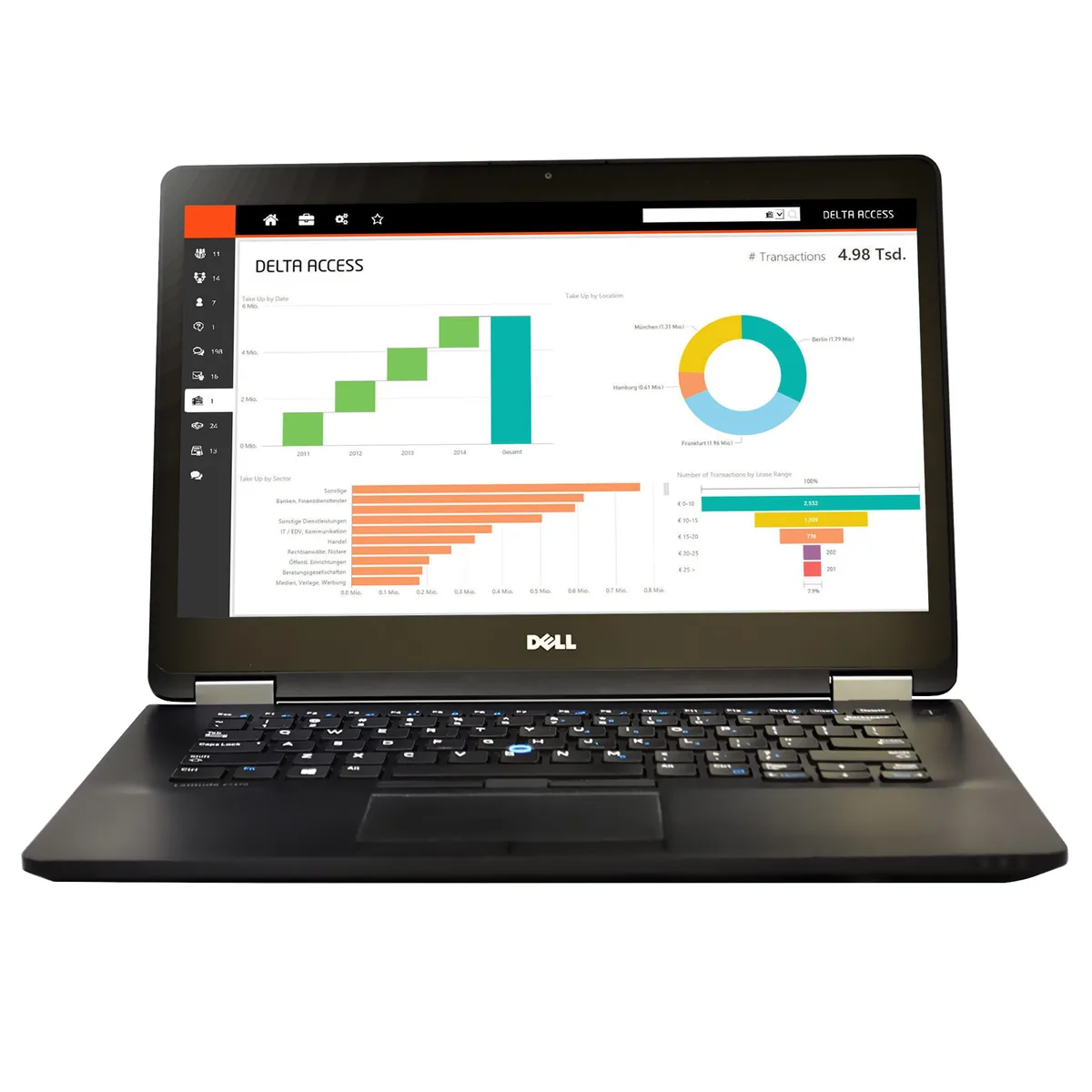 DELL DELL Latitude E7470 laptop i7 6600U 8GB 256GB 14" HD — product photo
