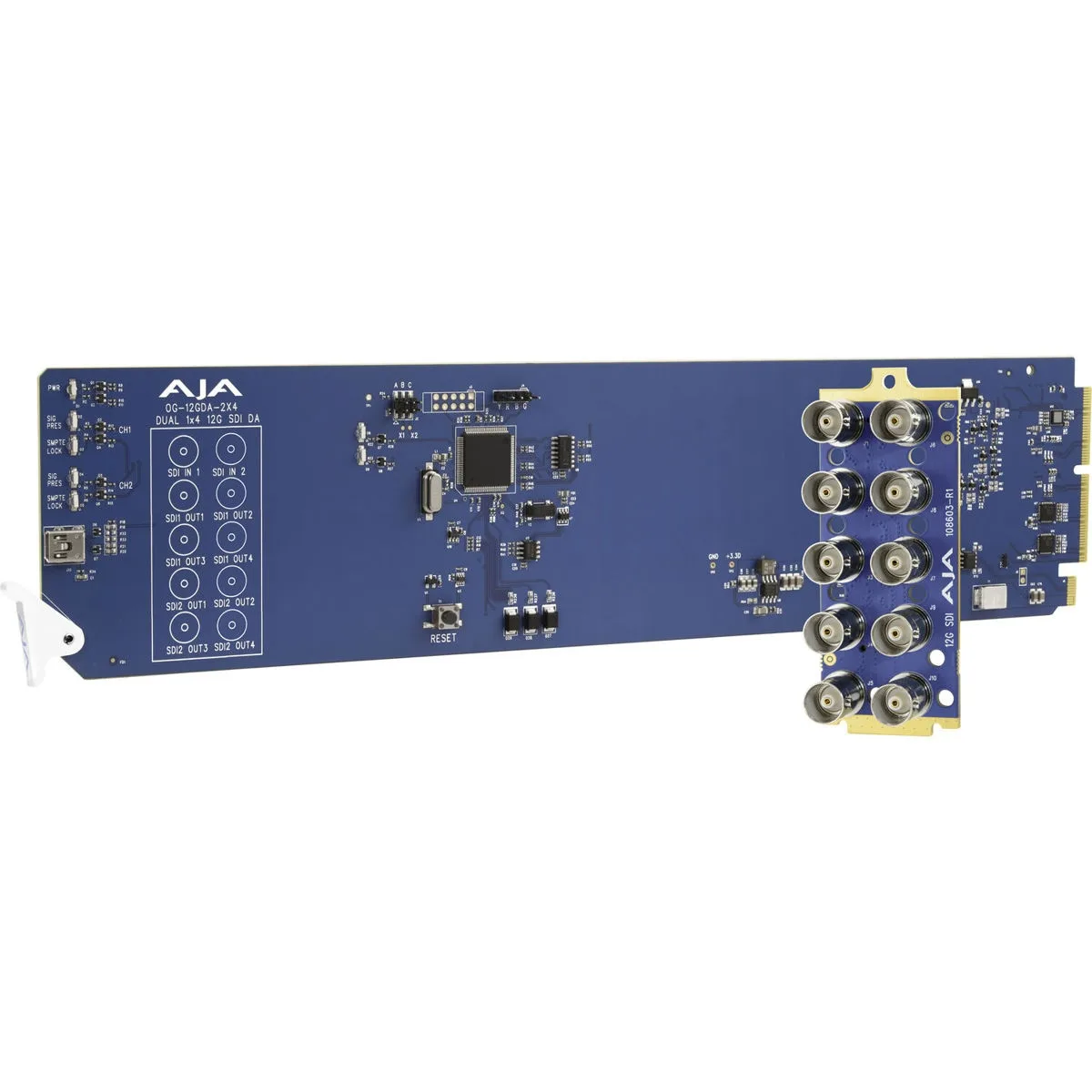 Aja Video Systems AJA OG-12GDA-2x4 professional video device — product photo
