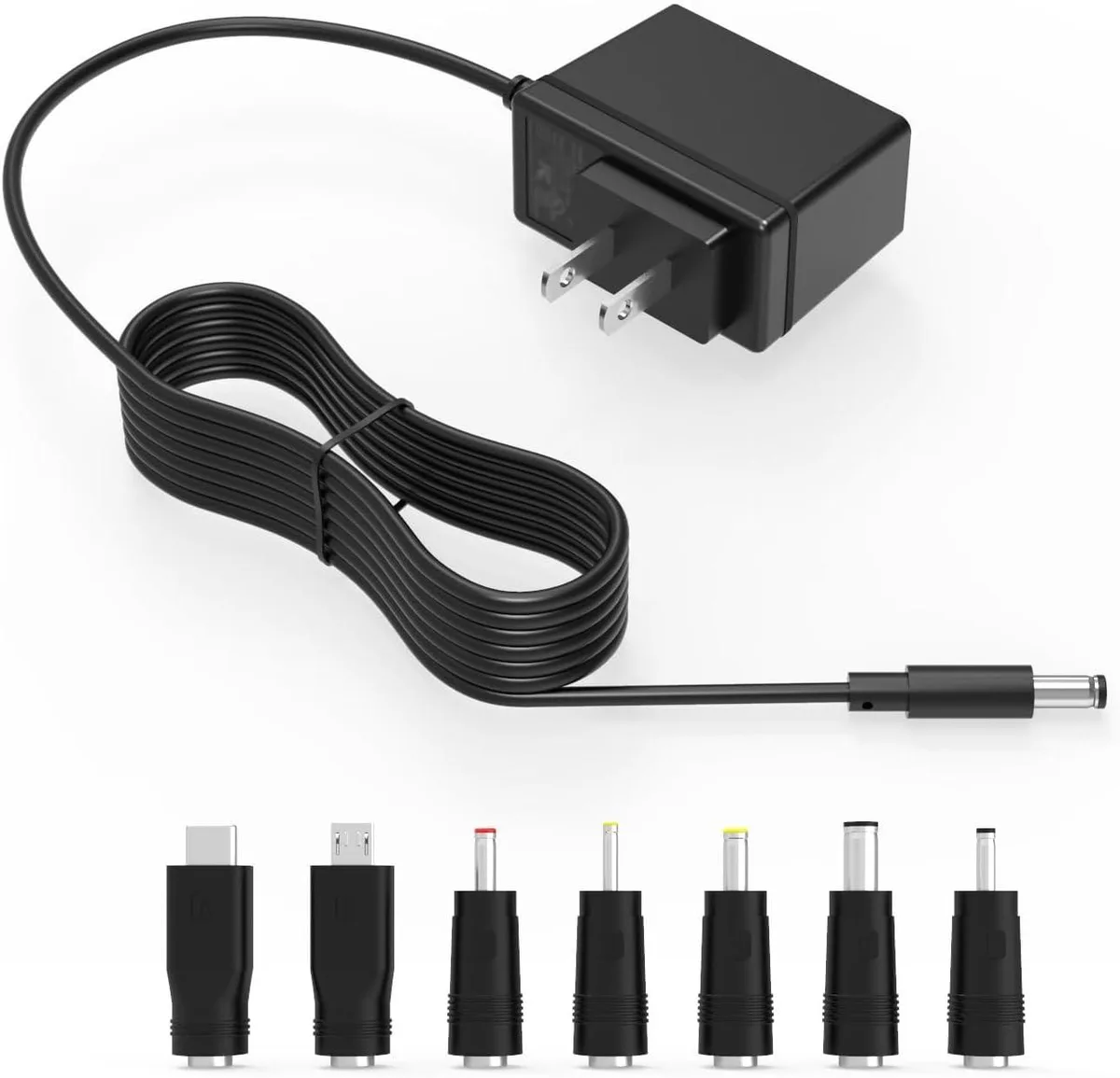 BASEUS BASEUS 5V 2A AC Adapter 10W 7 Tips 5.5x2.1mm — product photo