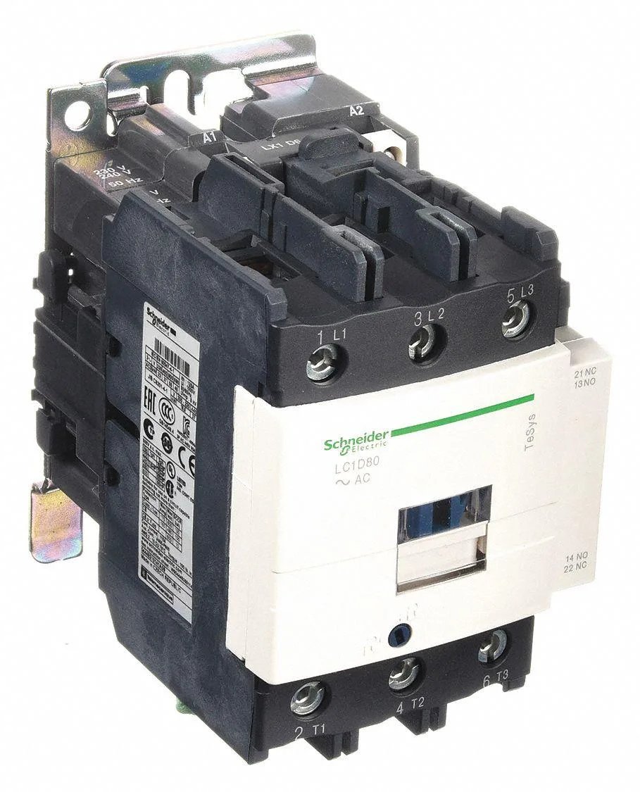 Schneider Electric Schneider Electric LC1D80L6 IEC Magnetic Contactor 208V AC 3P — product photo