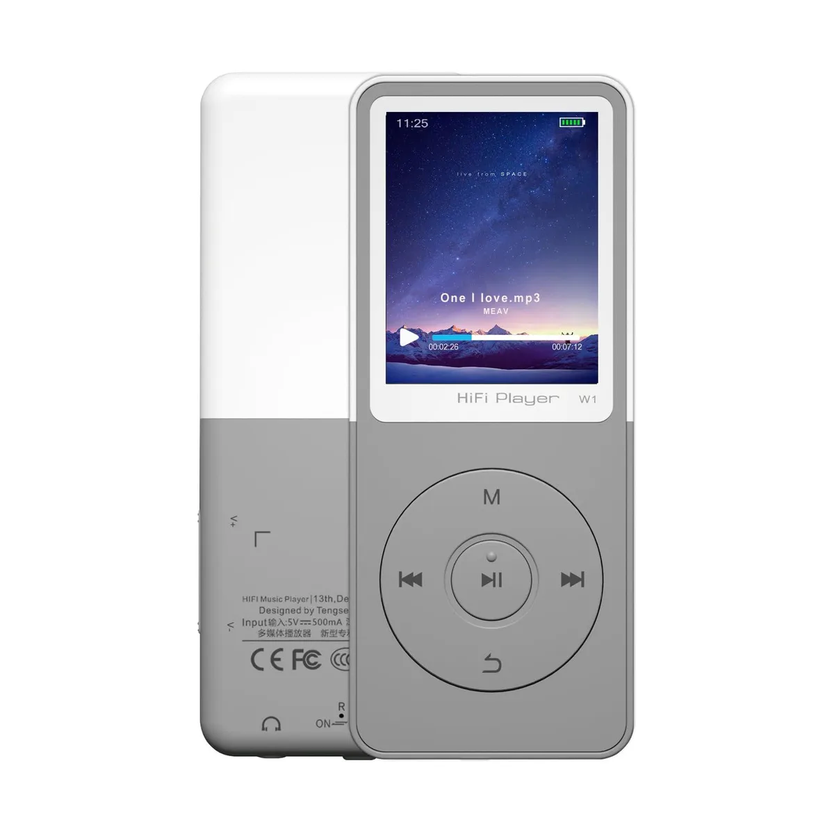 Tengsen W1 MP3 Player Grey 32GB 1.8 — product photo