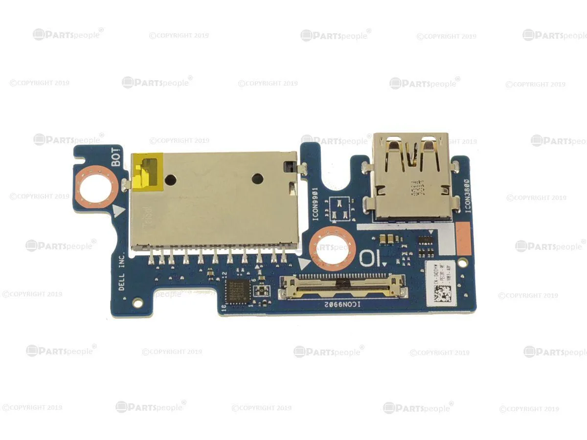 DELL DELL G5 5590 G7 7790 SD Card Reader USB IO Board 4DDHW — product photo