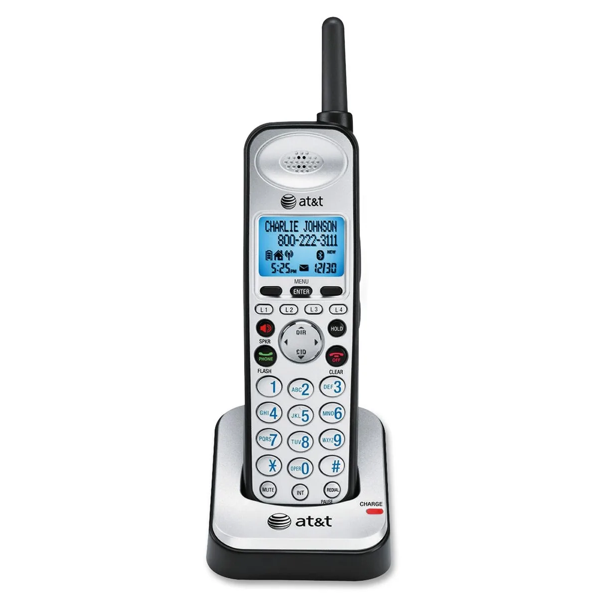 AT&T AT&T SB67108 Silver 4-Line Expansion Handset — product photo