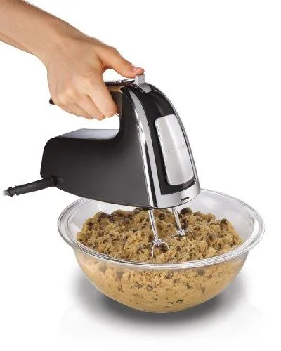 Hamilton Beach Hamilton Beach 62620 6 Speed Hand Mixer 290 W Black with Snap-On Case — product photo