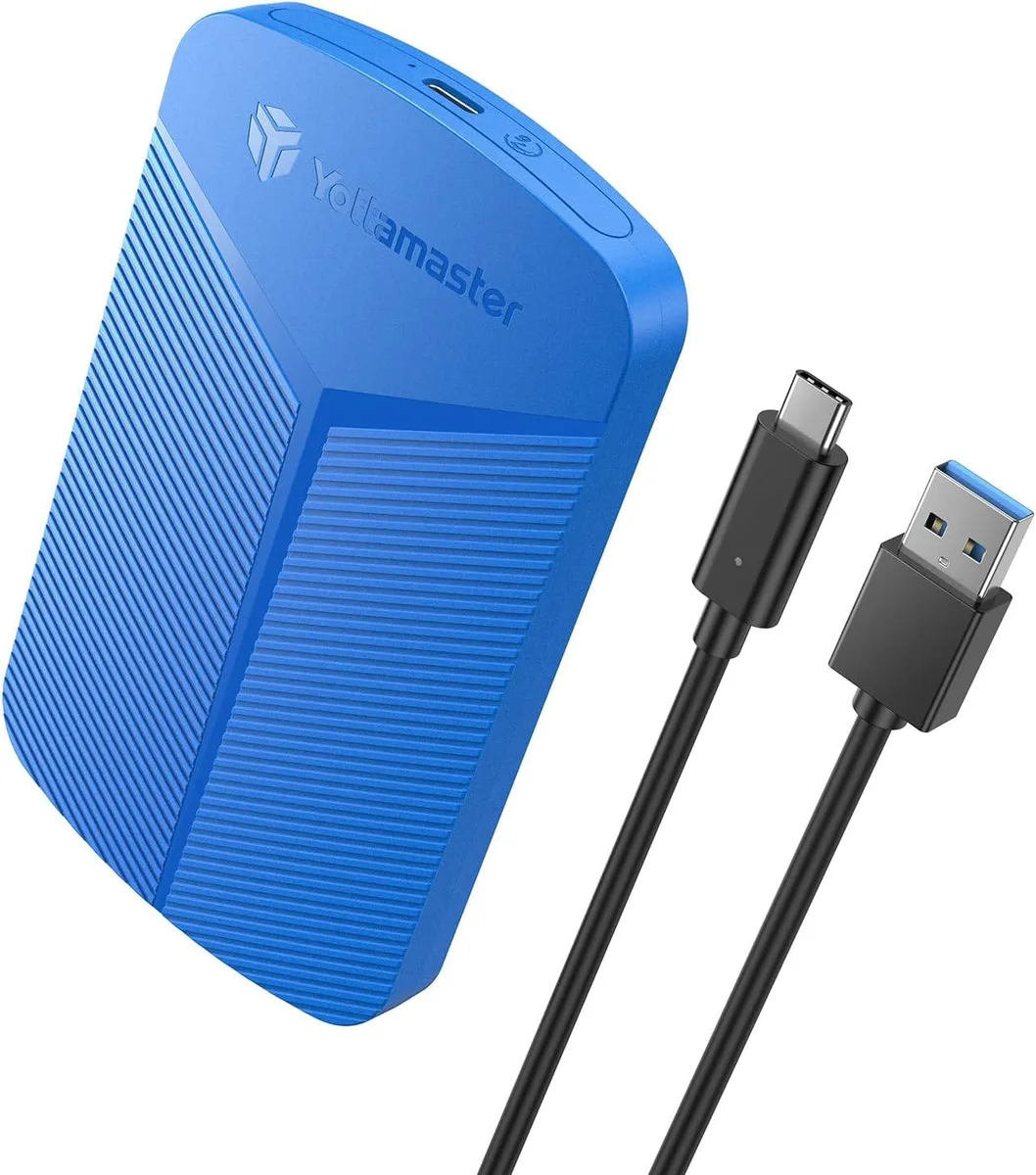 iDsonix iDsonix Yottamaster-YMPW25-C3-BL 2.5" SATA drive enclosure Blue — product photo