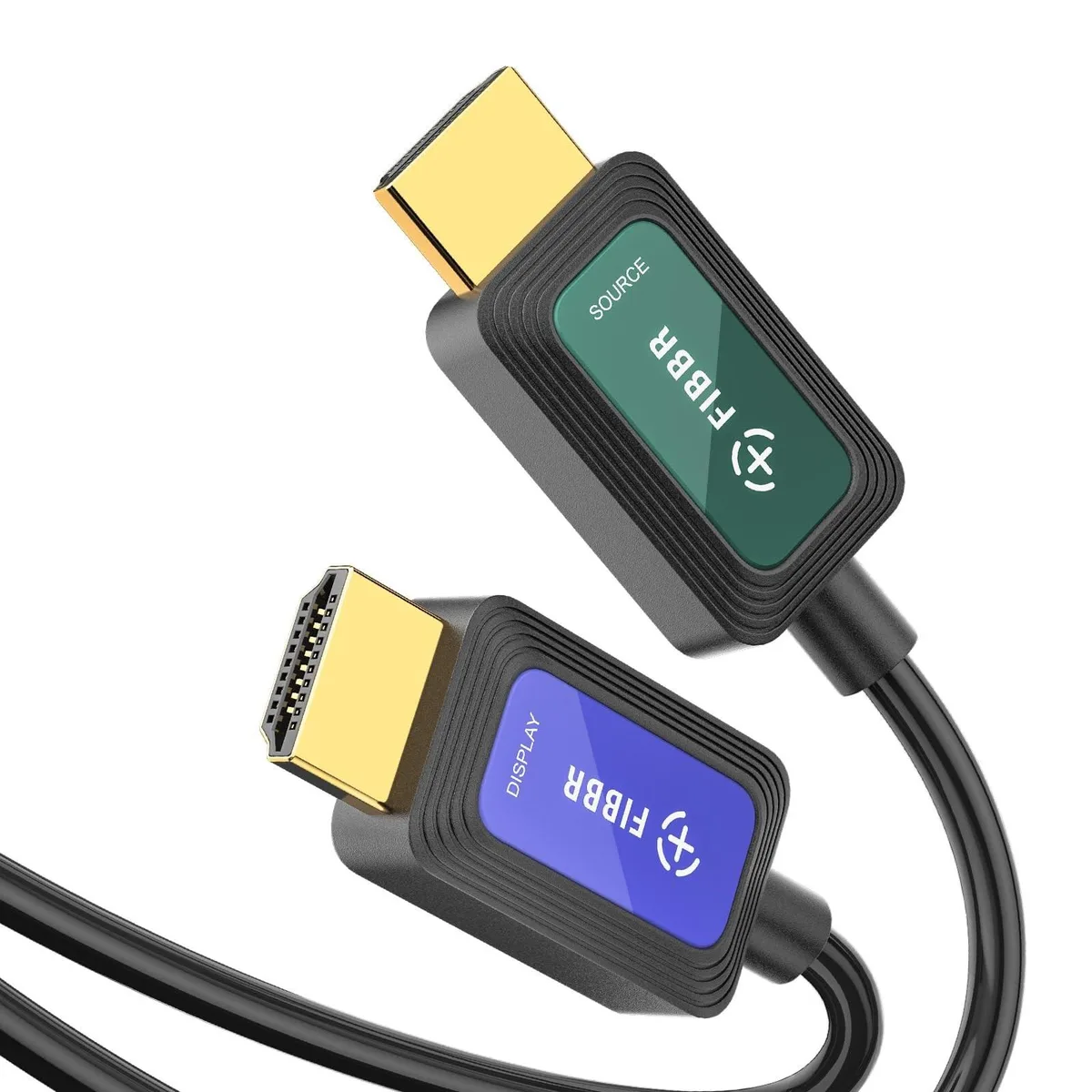 FIBBR FIBBR 2 in 1 Accessory 100 ft HDMI 2.1 48Gbps 8K@60Hz 4K@120Hz — product photo