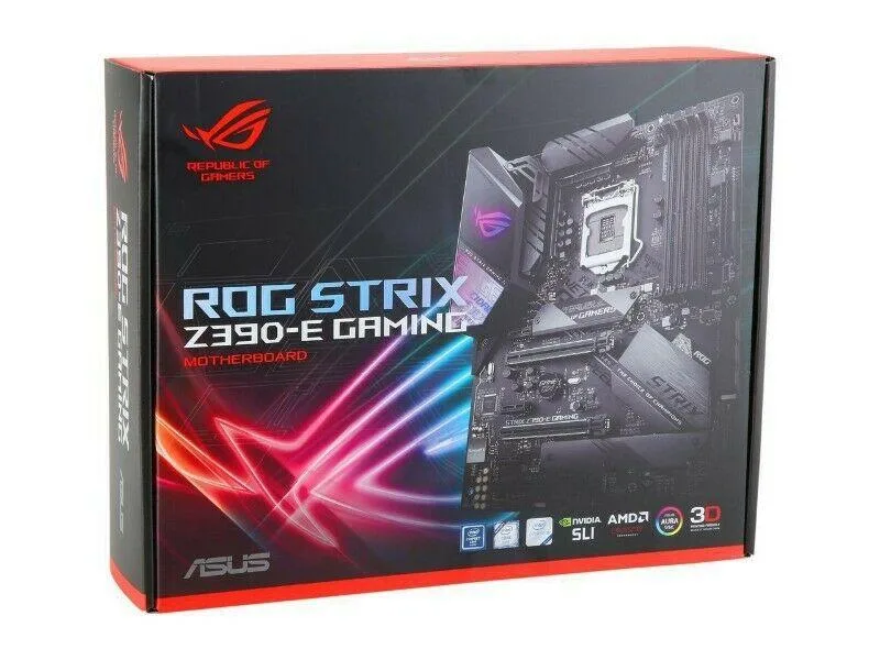 ASUS ASUS ROG Strix Z390-E Gaming LGA 1151 HDMI SATA Intel motherboard — product photo