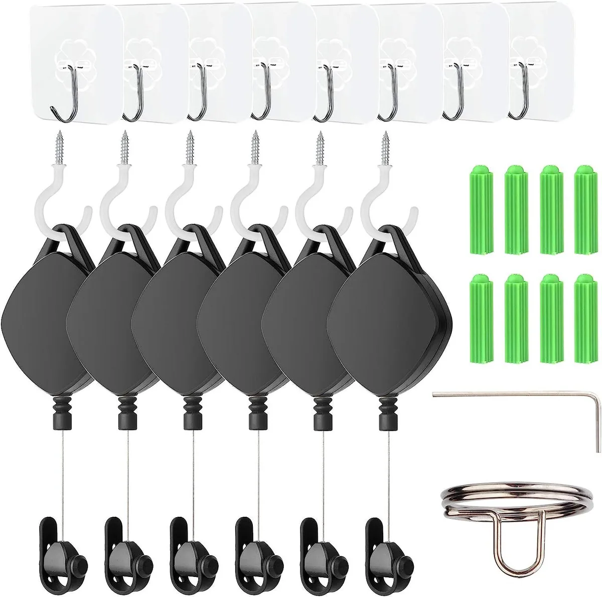 Werleo Werleo VR Cable Management System 6 Pack Black vr accessory — product photo