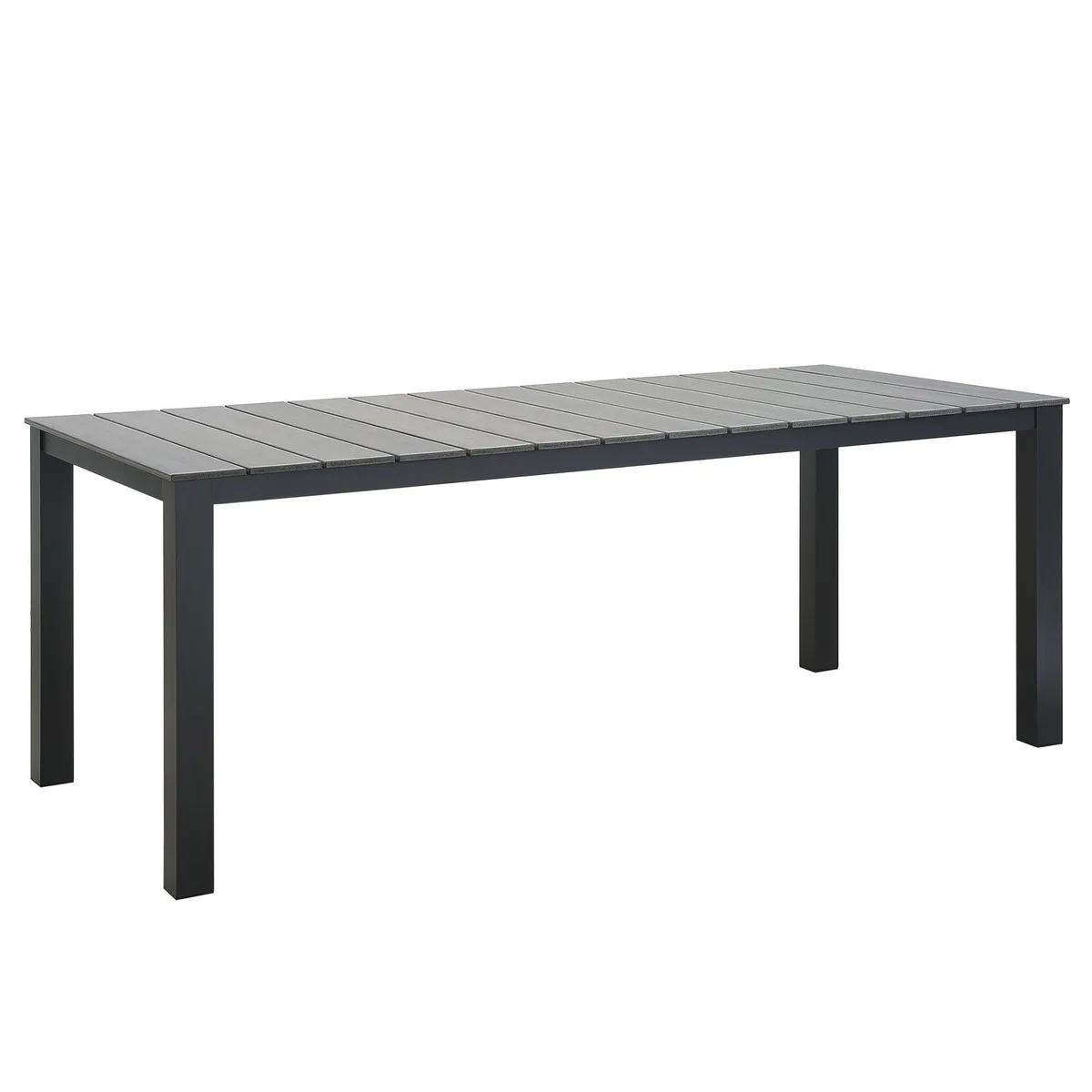 Modway Furniture Modway Furniture Maine 80" Outdoor Dining Table Brown Gray — product photo
