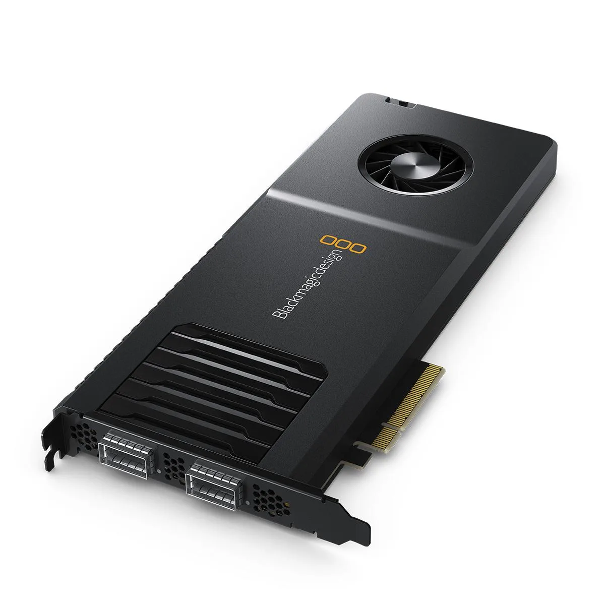 Blackmagic Design DeckLink IP 100G PCIe capture card with dual QSFP ports