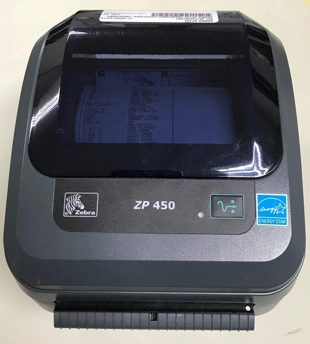 Supersuperuncle Supersuperuncle ZP 450 Label Thermal Bar Code Monochrome Printer ZP450-0501-0006A — product photo