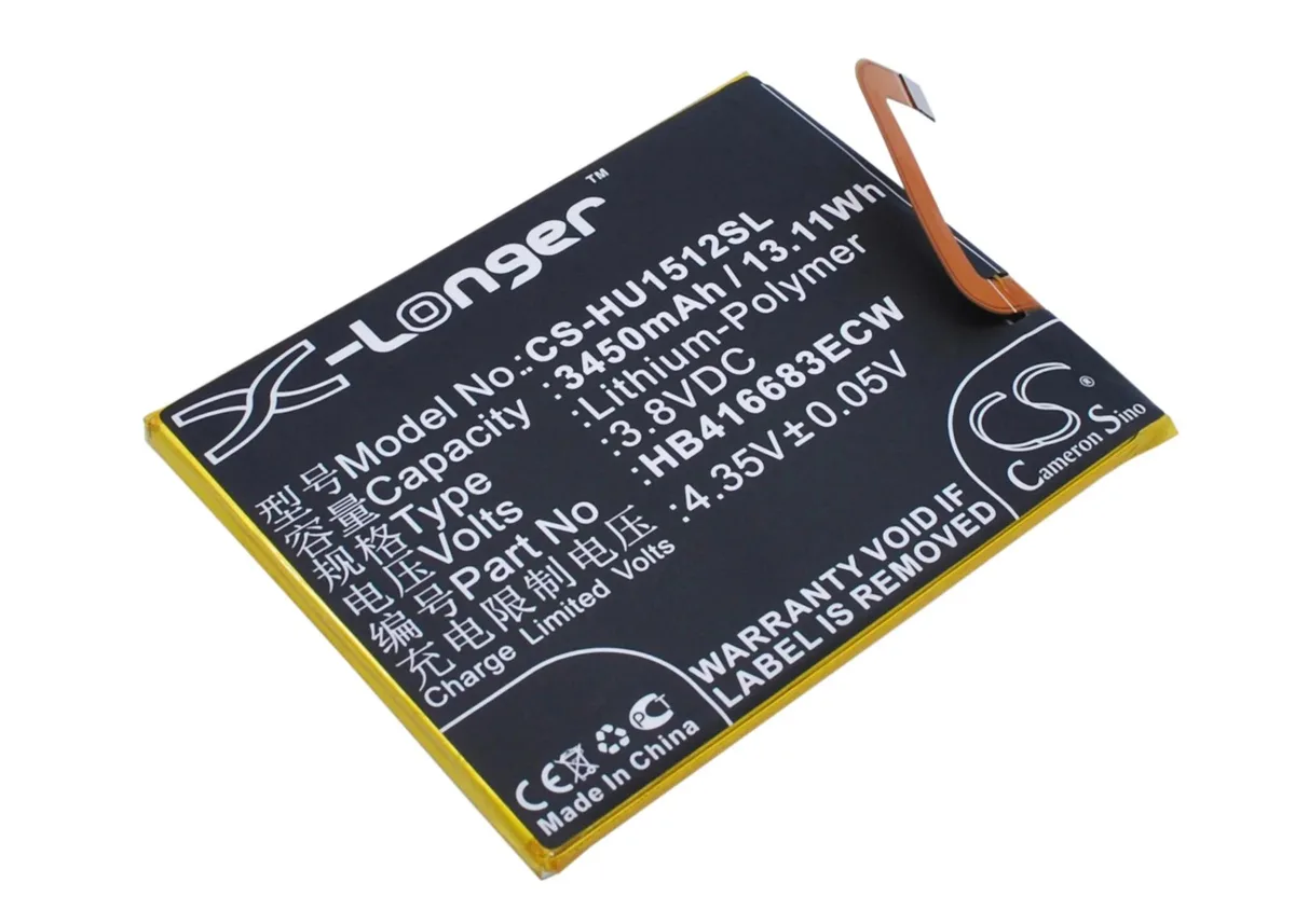  Cameron Sino replacement battery for Nexus 6P, A1, A2 3450mAh 13.11Wh — product photo