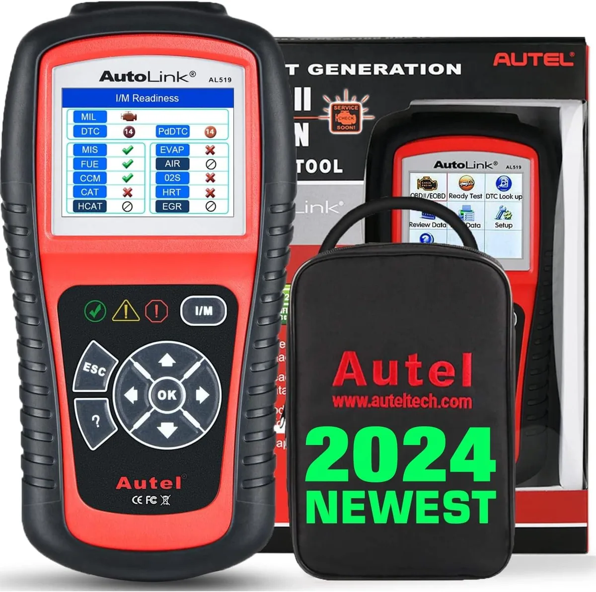 TAURKENAM TAURKENAM AL519 OBD2 Scanner Enhanced Mode 6 Car Electronics Accessory — product photo