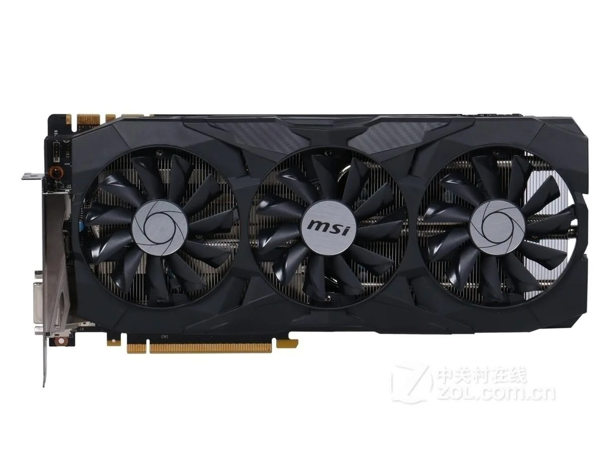 MSI MSI GeForce GTX 1070 DUKE 8GB GDDR5 graphics card — product photo