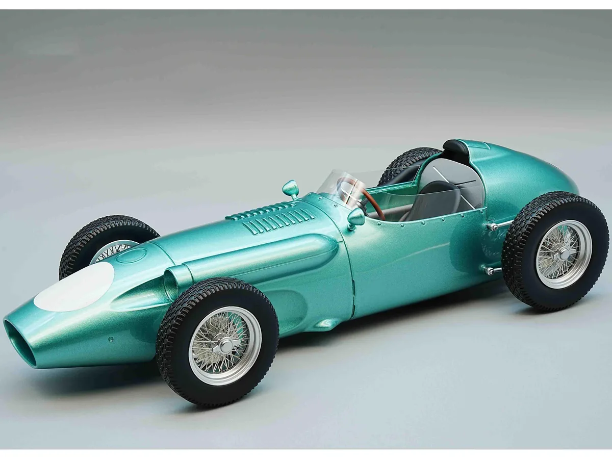 Tecnomodel Tecnomodel Aston Martin F1 DBR4 1959 Press Version Green Metallic 1/18 Mythos Series Limited 40 — product photo