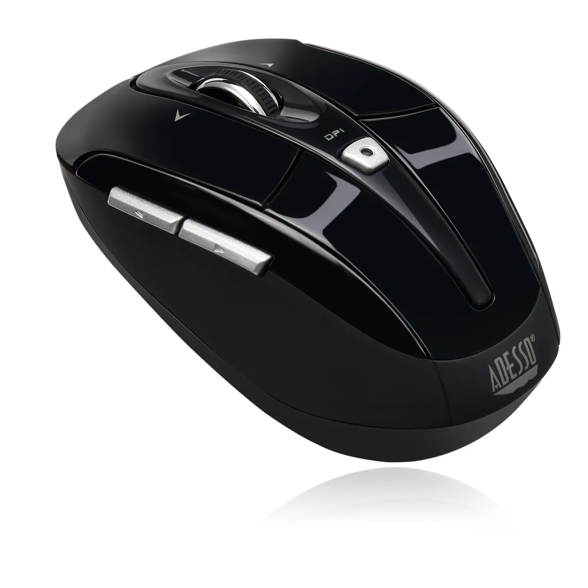 Adesso Adesso iMouseS60B Wireless Mouse 2.4 GHz 800/1600 DPI 6 Button Right Handed Black — product photo