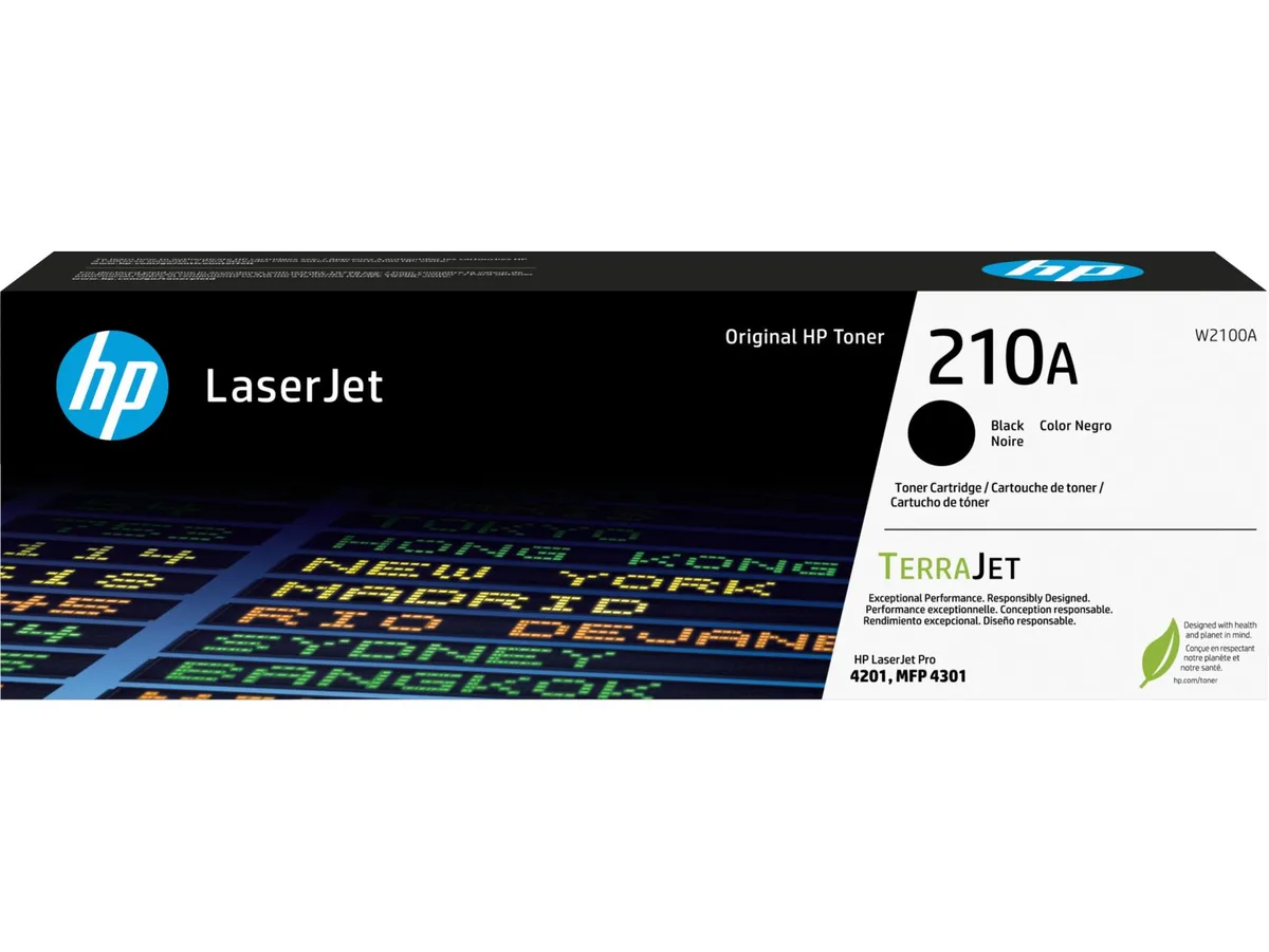 HP HP W2100A 210A Black Toner Cartridge 2000 pages — product photo