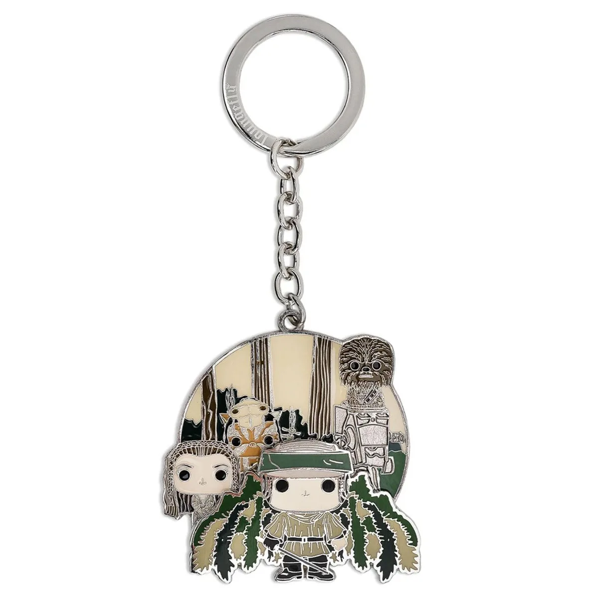 Loungefly Loungefly Star Wars Endor Group Enamel Keyholder 2.5 Inch — product photo