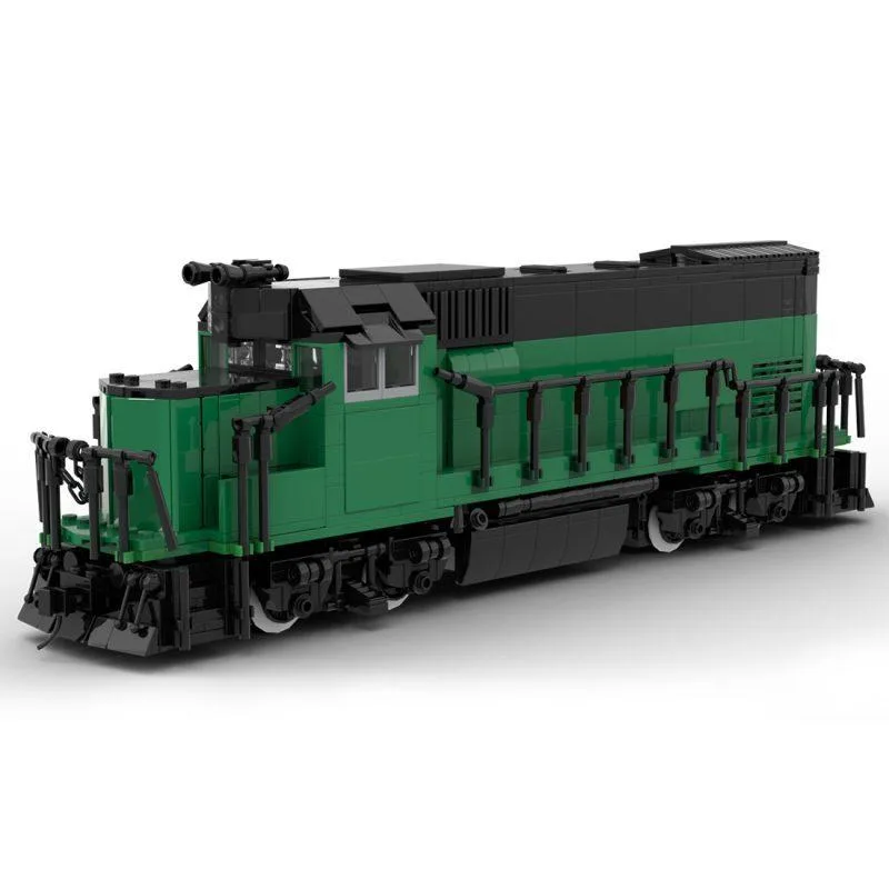 ZITIANYOUBUILD ZITIANYOUBUILD MOC-104685 Burlington Northern GP15 1433 Parts Educational — product photo