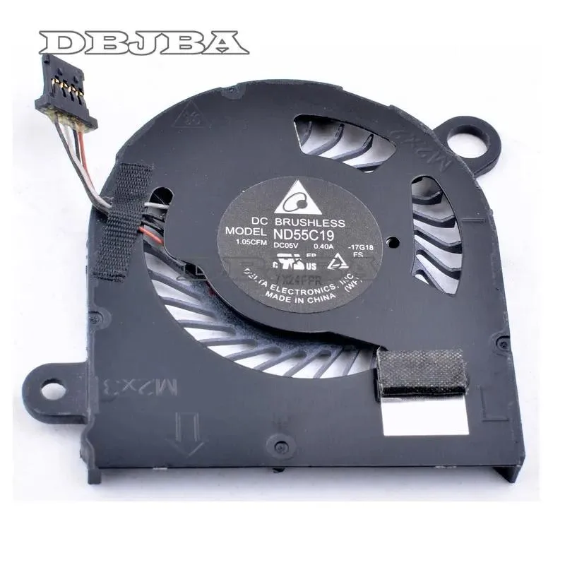 DBTLAP DBTLAP Fan for Delta ND55C19-17G18 5V 0.40A laptop cooling pad — product photo