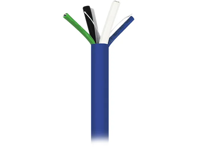 Nippon Labs Nippon Labs 60RG6-C5-500 network ethernet cable Cat5E RG6 500 ft Blue — product photo