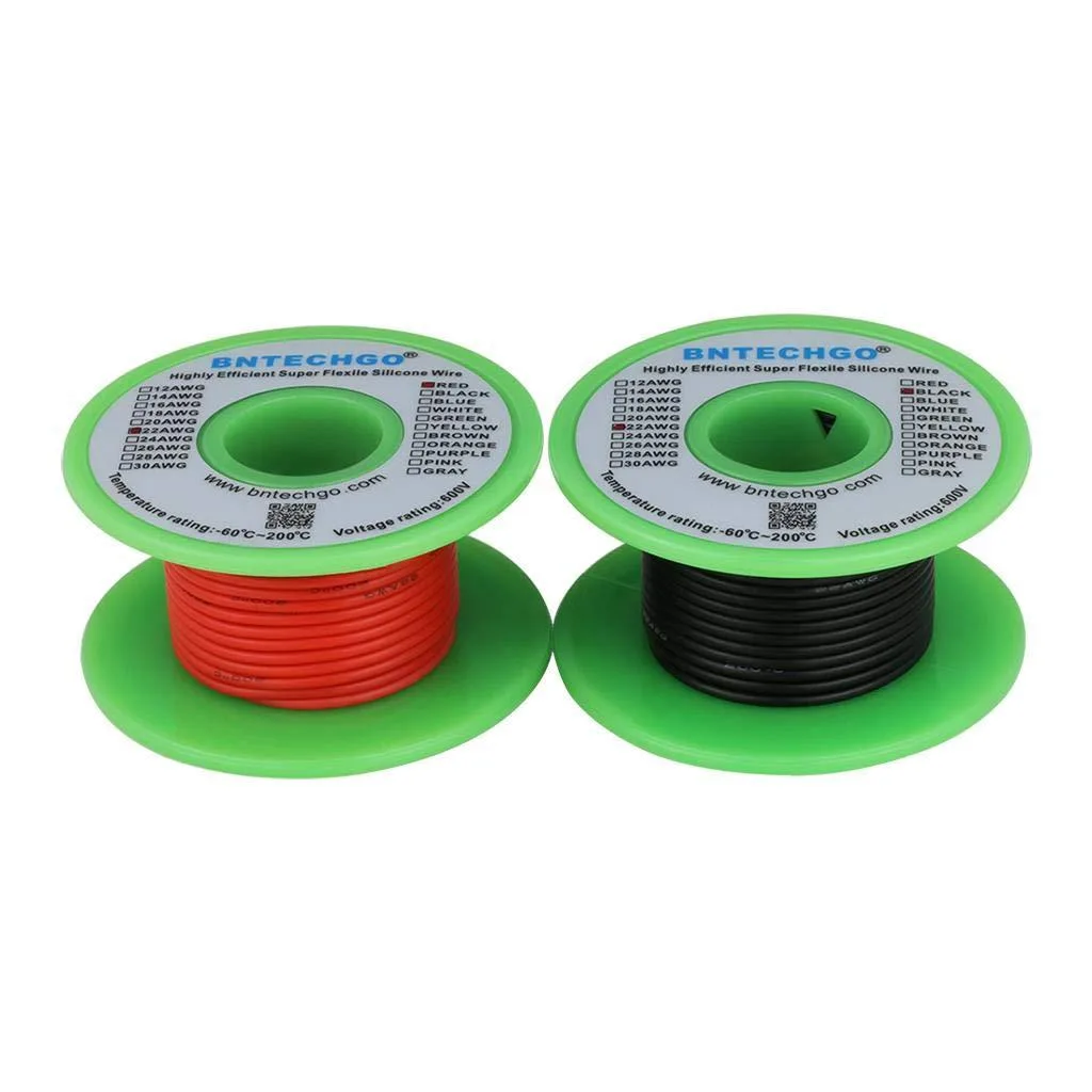  RCA SW22G60008F25C2-G 22 AWG Silicone Speaker Wire 50 ft — product photo