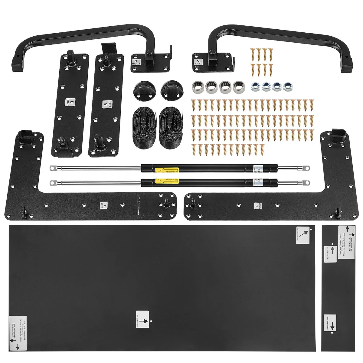 VEVOR VEVOR YFHTW241 Murphy Bed Kit Twin Deluxe Pneumatic 44lb 75x39in — product photo