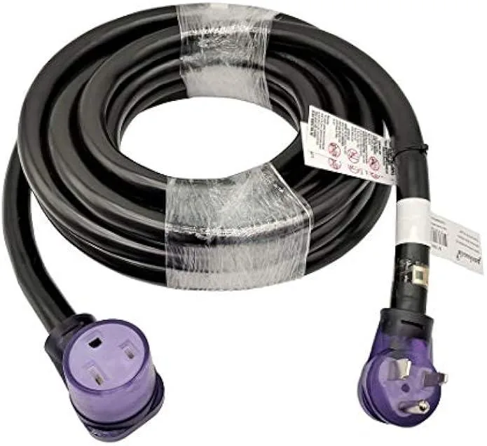 TAURKENAM TAURKENAM 61834 6AWG 6-50 Extension Cord 50A 250V 12500W 15FT power adapter — product photo