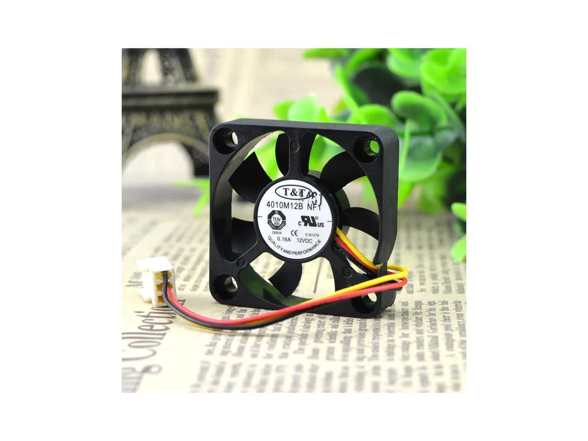Fans Fans 4010M12B NF1 12V .16A 4010 3-wire dual bead case fan — product photo
