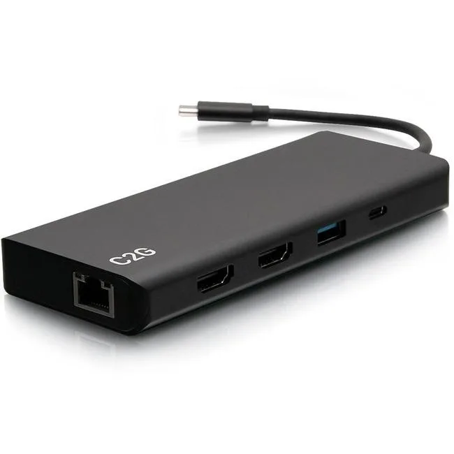 Cables To Go Cables To Go C2G54487 4K USB C Dual Monitor Docking Station 60W — product photo