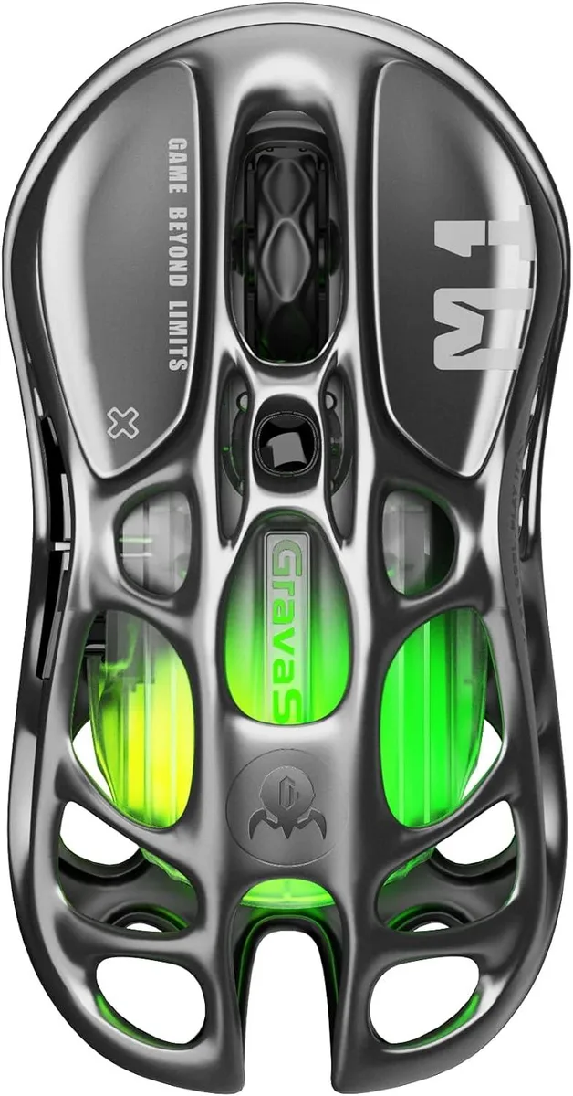 Grava Star GravaStar Mercury M1 Pro Wireless Gaming Mouse Gunmetal Gray — product photo