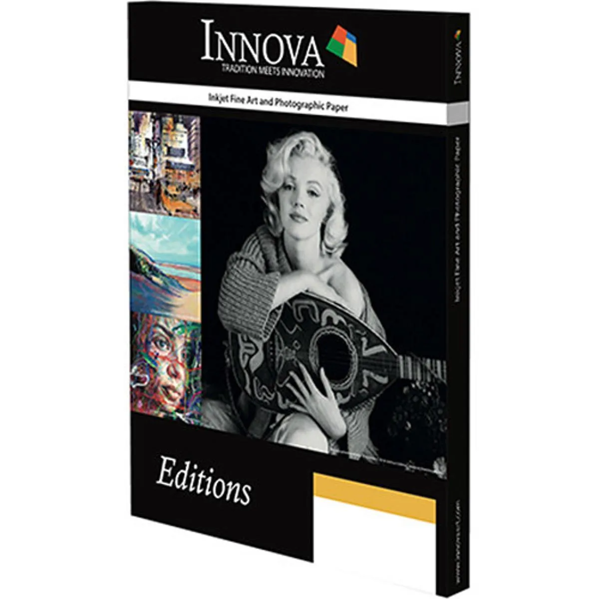 Innova Art Innova Art Editions Exhibition Cotton Gloss paper 335gsm 390 micron 17x22" 50 sheets — product photo