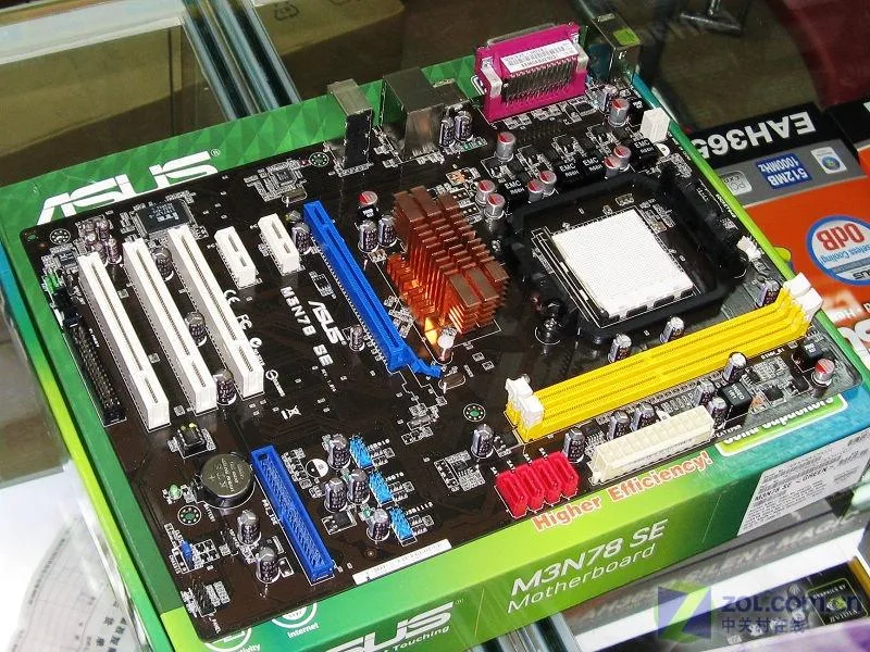 ASUS ASUS M3N78 SE Socket AM2/AM2+ DDR2 8GB ATX AMD Motherboard — product photo