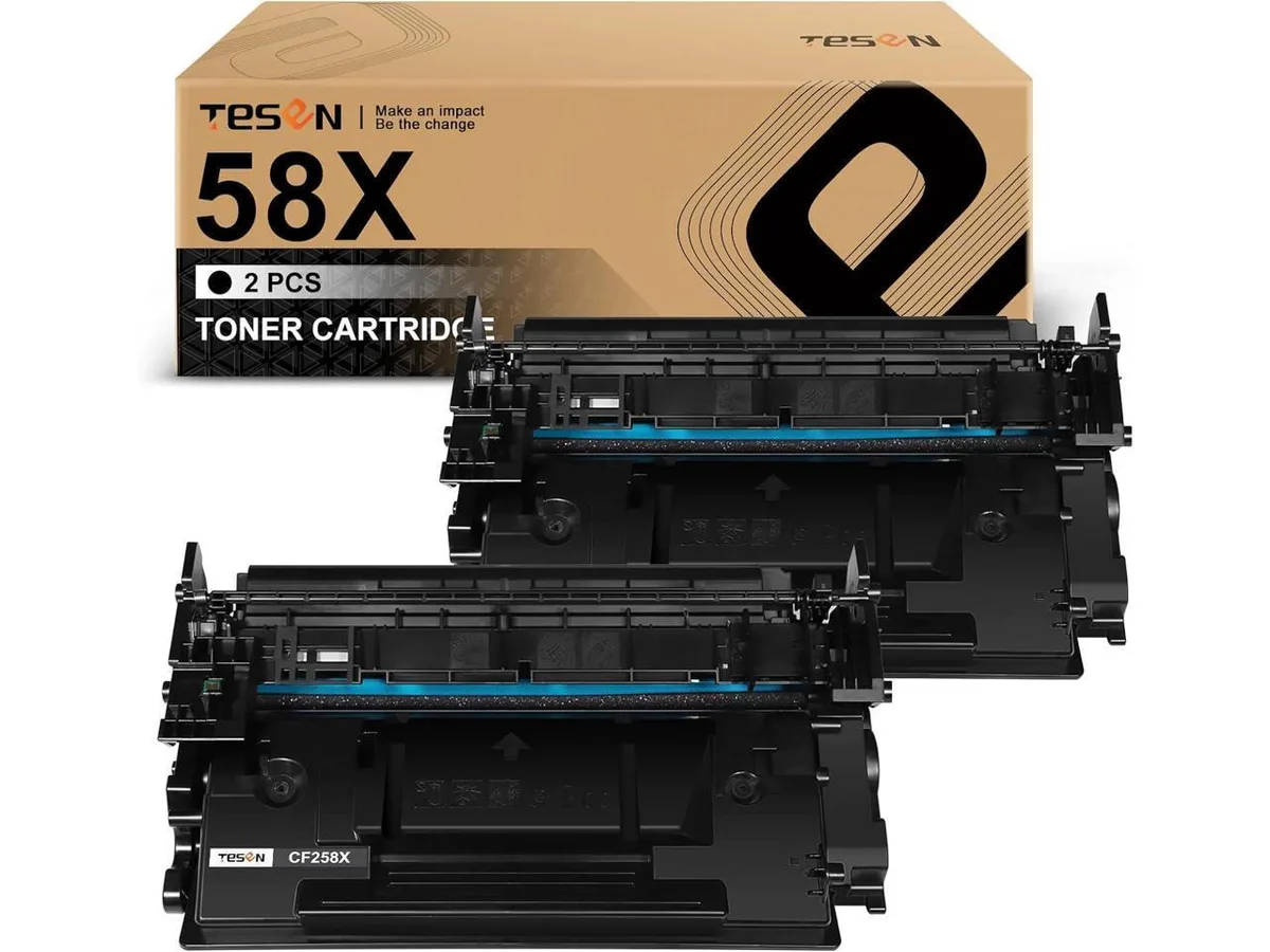 V4ink V4ink 58X CF258X Remanufactured Toner Cartridge 2-Pack Black — product photo