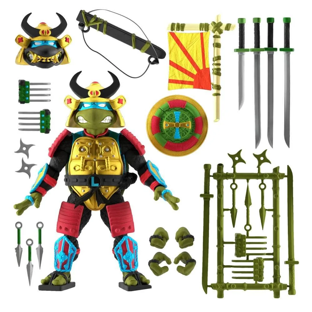 Super7 Super7 DE-TMNTW05-SML-01 Leo the Sewer Samurai action figure — product photo