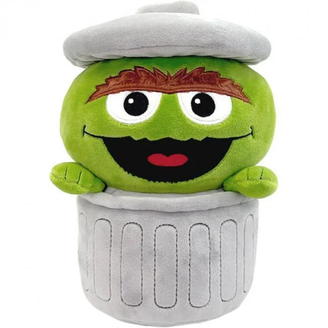 Super7 Super7 Sesame Street Super Duper Plush Wv3 Oscar the Grouch — product photo