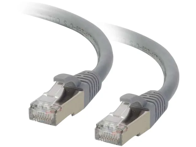 Cables To Go Cables To Go 00776 Cat6 network ethernet cable shielded 3 ft gray — product photo