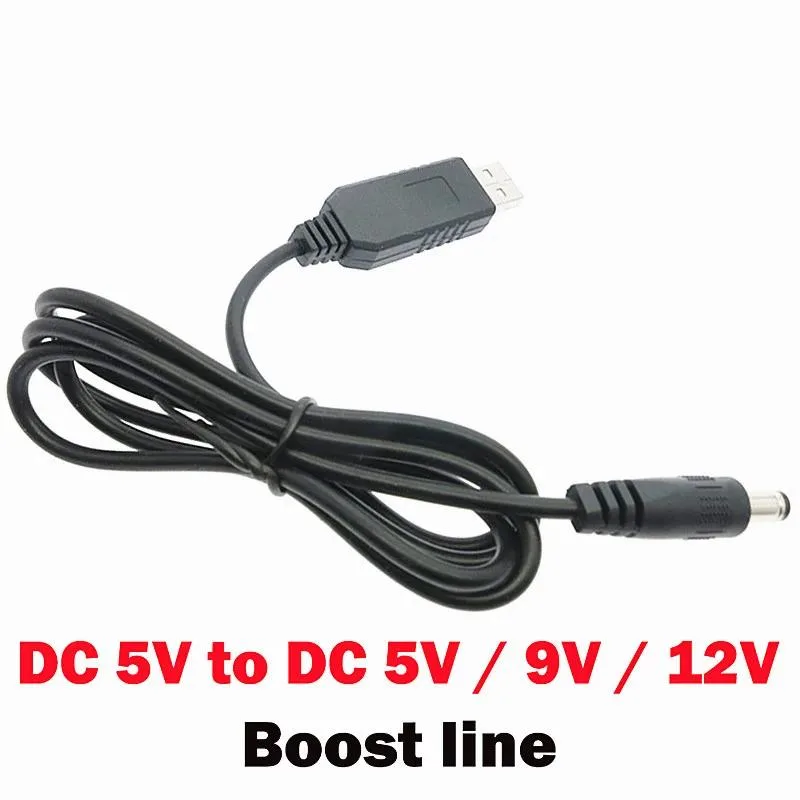 HETAI Digital Technology Co.,Ltd HETAI Digital Technology Co.,Ltd USB Power Booster Cable 5V to 9V 12V DC 5.5*2.1mm — product photo