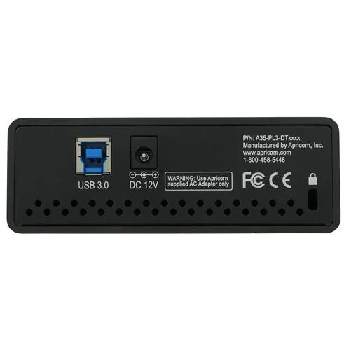 Apricorn Apricorn ADT3PL256F22TB 22 TB USB 3.0 256-bit AES hardware encryption USB flash drive — product photo