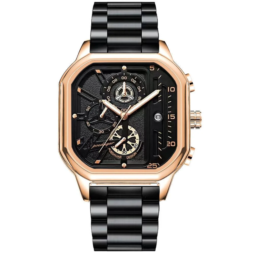 Apec CCTV Apec CCTV Gold Stainless Steel Watch 3ATM — product photo
