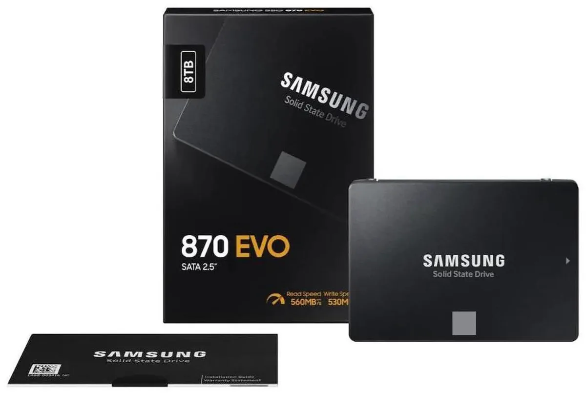 SAMSUNG SAMSUNG 870 EVO 2.5" 8.0 TB SATA internal SSD — product photo