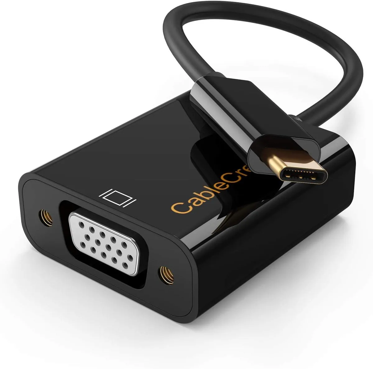 CableCreation CableCreation USB-C to VGA adapter Black — product photo