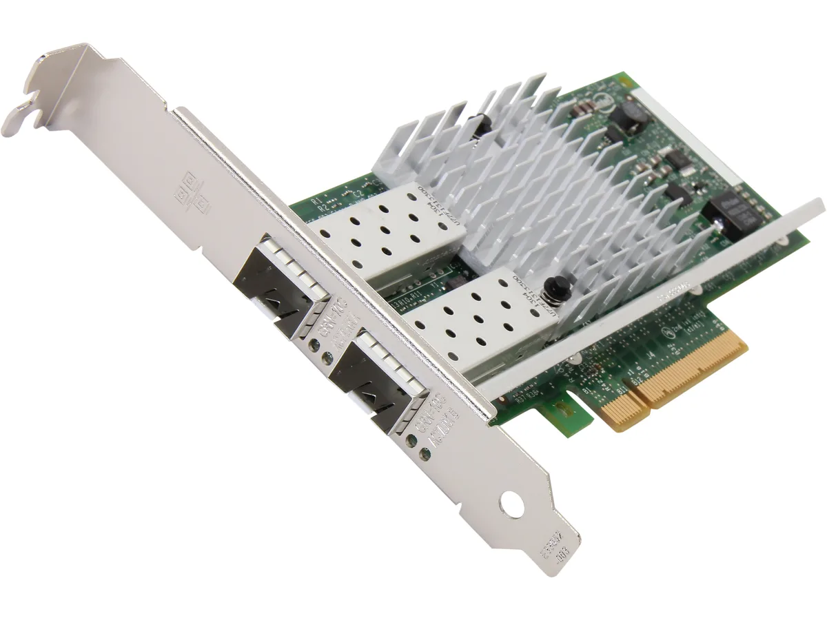 Intel Intel E10G42BTDABLK dual-port 10GbE network card PCIe 2.0 x8 low-profile — product photo