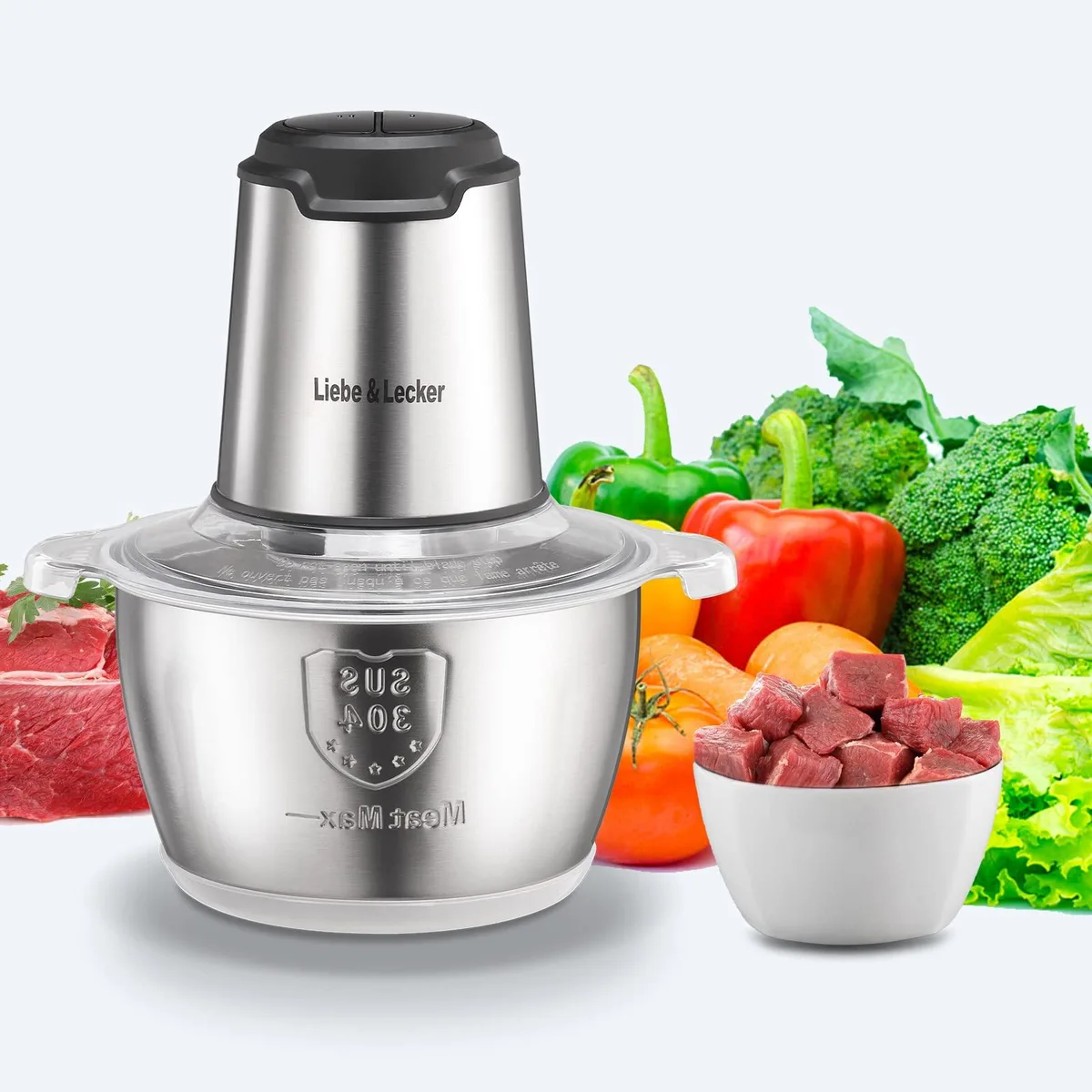  Liebe&amp;Lecker 8 Cup Food Processor 1.388 kg — product photo