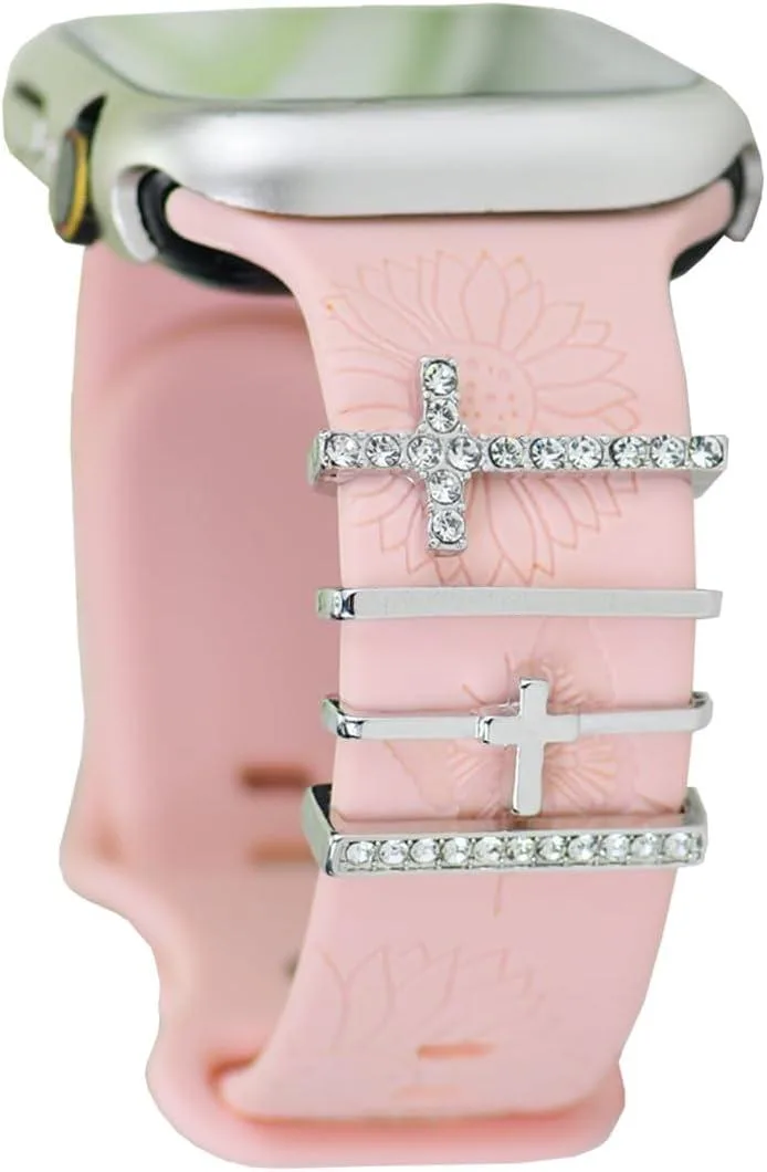 ETEIZU ETEIZU Watch Band Charms Diamond Decorative Rings Loops 49mm 45mm 44mm 42mm 41mm 40mm accessory — product photo