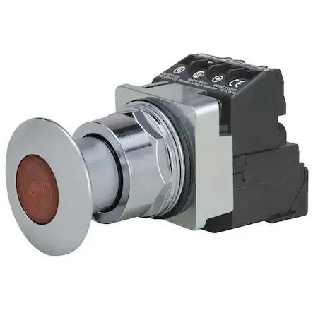 SIEMENS SIEMENS Mushroom Head 30 mm Push/Pull Amber — product photo