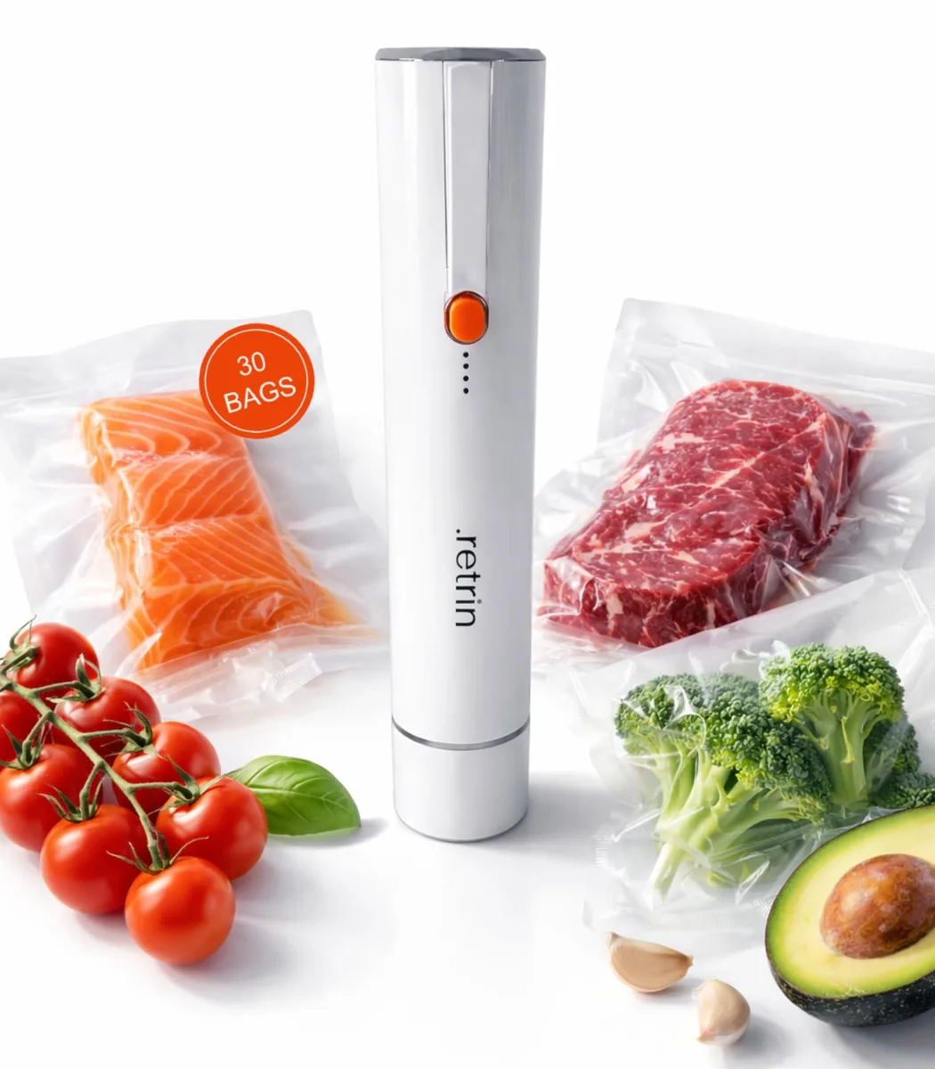  FoodSaver RETRIN Sealer Pro Cordless Vacuum Sealer with 30 Bags — product photo